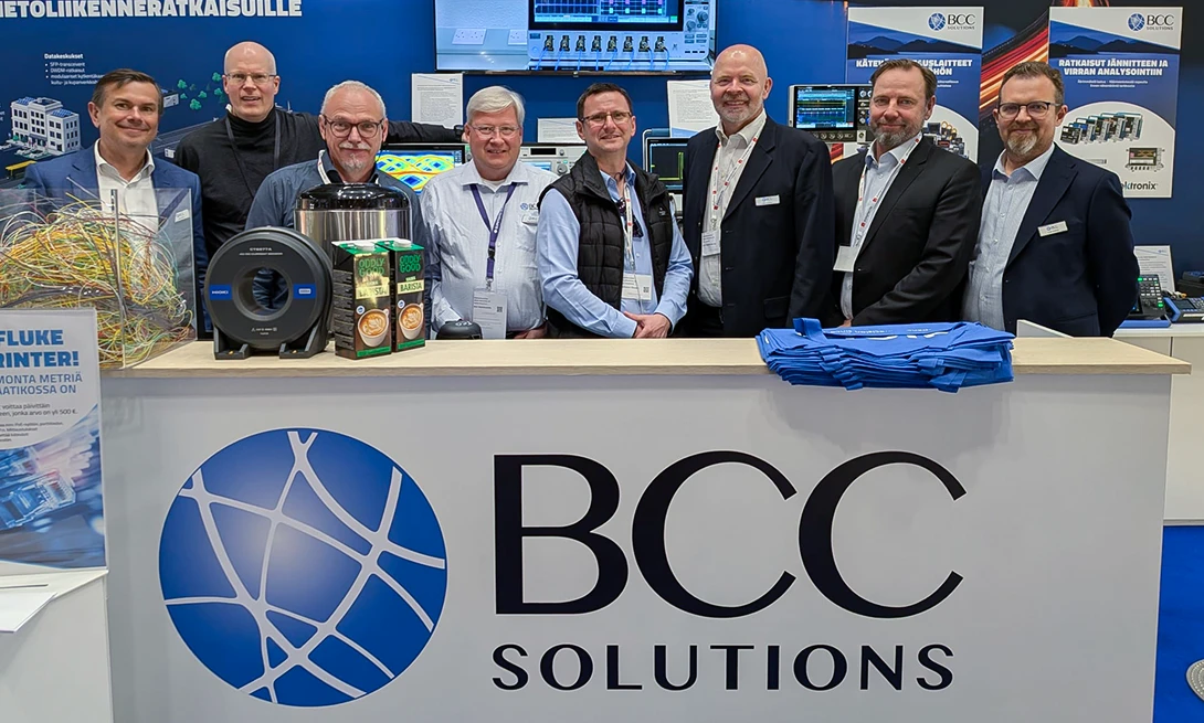 BCC:n asiantuntijat messuilla